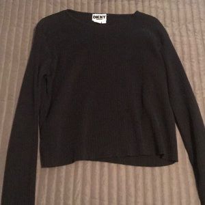 DKNY Black Long Sleeve Shirt